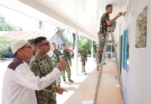 Dandim 0208 Asahan Pastikan Proses Renovasi Panti Asuhan Berjalan Baik