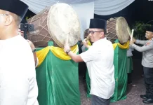 Ikuti Pelepasan Pawai  Takbiran, Dandim: Mari Kita Tingkatkan Ketaqwaan