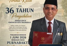Pengabdian 36 Tahun Sebagai ASN, Walman: Loyal Kepada Pimpinan