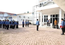 KPU Tanjungbalai Melaksanakan Upacara Hari Lahir Pancasila