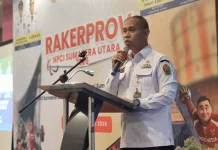 Buka Rakerprov NPC Sumut, Kadispora Jamin Kesetaraan Reward dan Sarana Olahraga