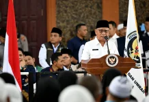 Wagub Sumut Sambut Kedatangan Jemaah Haji Kloter 2 Debarkasi Medan