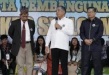 Bupati Karo Hadiri Pesta Pembangunan Gedung Gereja GKPS Syaloom Kabanjahe