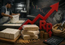 Pelemahan Rupiah Picu Lonjakan Biaya Produksi Tempe dan Tahu