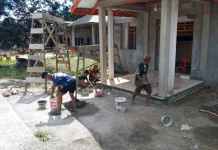 Rehab Gereja Ebenhezer Program Karya Bakti Skala Besar TNI Rampung di Nias Utara