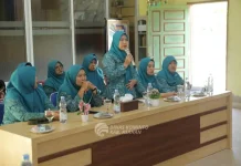 TP PKK Asahan Monitoring Lomba HKG PKK di Pulau Rakyat dan Rahuning