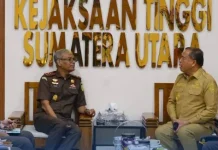 Perkuat Sinergi Dengan Adhyaksa, Bupati Karo Kunjungi Kejati Sumut