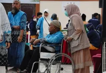 Sebanyak 359 Jemaah Haji Kloter 08 Debarkasi Medan Tiba Selamat