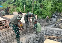 Jembatan Beton Desa Tuhoowo Rampung, Perkuat Akses Dua Kecamatan di Nias Selatan