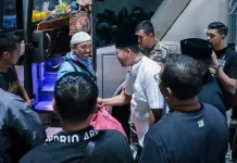 Ratusan Jemaah Haji Disambut Haru saat Tiba di Masjid Agung Sergai