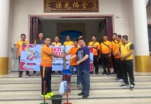 Sambut Hari Bhayangkara, Polres Tanjungbalai Gelar Aksi Bersih Rumah Ibadah