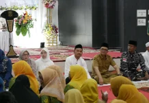 Kepulangan Wali Kota Tanjungbalai Disambut Upah-Upah usai Tunaikan Ibadah Haji