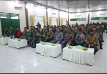 Antusiasme Masyarakat Tinggi Nobar Piala Dunia di Kodim 0208 Asahan