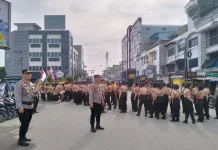 Polres Tanjungbalai Amankan Pawai Taaruf