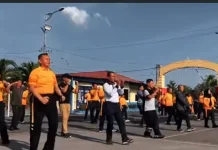 Hari Bhayangkara ke-80, Polres Pelabuhan Belawan Gelar Olahraga Bersama