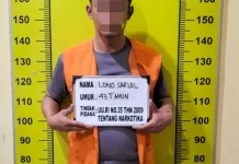 Satresnarkoba Polresta Deli Serdang Tangkap Warga Sampali Simpan Narkoba