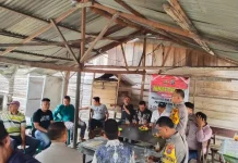 Dengar Aspirasi Warga, Polres Gelar Jumat Curhat di Warkop