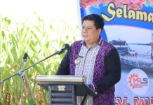 Bupati Samosir Resmikan Bengkel Kapal di Nainggolan