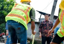 Wabup Sergai Tinjau Pembangunan Jalan Provinsi Sei Rampah–Tanjung Beringin