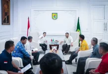 Wabup Sergai Terima Audiensi Panitia Rakerda GSJA Sumut-Aceh