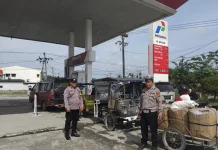 Pastikan Stok BBM Aman dan Kondusif, Polres Perketat Pengamanan