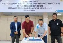 PLN UP3 Binjai Dorong Pertumbuhan Ekonomi melalui Penandatanganan SPJBTL 13,63 MV