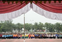 O2SN SMP Resmi Dibuka, Bupati Dorong Lahirnya Atlet Berprestasi Deli Serdang