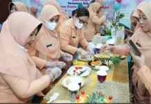Dharma Wanita Persatuan Kota Binjai Gelar Lomba Kreasi Memasak Nasi Goreng
