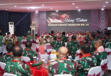 Pangdam I/Bukit Barisan Pimpin Syukuran HUT ke-76 Kodam I/BB