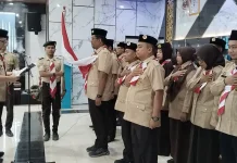 Wakil Wali Kota Tanjungbalai Lantik PAW Kwarcab Pramuka Periode 2021-2026