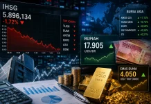 IHSG Melemah 1,72 Persen, Rupiah Berbalik Menguat