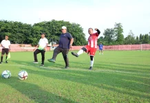 Turnamen Sepak Bola HUT Bhayangkara ke-80 Resmi Bergulir di Asahan