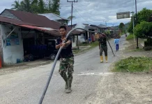TNI AD Kebut Pipanisasi Air Bersih di Maniamolo, Progres Capai 77 Persen