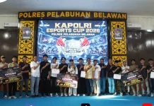 Polres Pelabuhan Belawan Gelar Tournament E-Sport MLBB Kapolri Cup