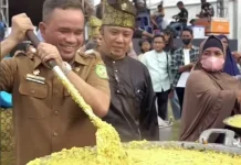 Seribu Porsi Bubur Pedas Khas Melayu Deli Semarakkan Gemes ke 9