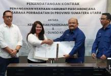 Hutama Karya Garap Pemulihan Rumah Ibadah Pascabencana di Sumut