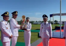 Pimpin Upacara HUT ke-436 Kota Medan, Rico Waas Ajak Warga Perkuat Persatuan