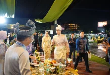 Kenakan Pakaian Adat Melayu, Wali Kota se-Indonesia Saksikan Penutupan Gemes