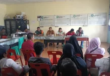 Babinsa Monitoring Pembagian BLT Dana Desa