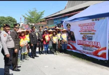 Hari Bhayangkara ke -80, Polres Tanjungbalai Berbagi Beras