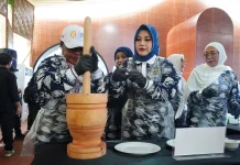 Ubi Tumbuk Satukan Ketua TP PKK se-Indonesia di Ladies Program Rakernas APEKSI 2026