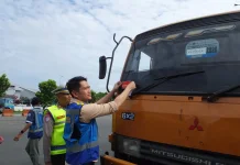 RO1JNT Gelar Operasi Penertiban Kendaraan ODOL di Ruas Tol Belmera