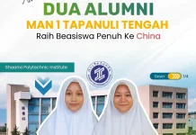 Dua Alumni MAN 1 Tapanuli tengah Raih Beasiswa Penuh ke China