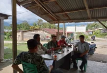Babinsa, Kades, dan BPD Duduk Bersama Warga Bahas Keamanan hingga Pembangunan Desa