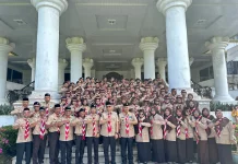 Kontingen Tanjungbalai Andalkan 64 Penggalang pada Jambore Sumut