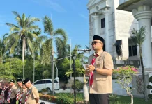 Fadly Minta Pramuka Tanjungbalai Jaga Nama Baik Daerah di Jambore