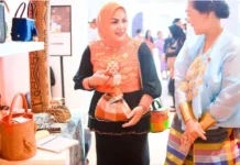 Ketua Dekranasda Labuhanbatu Hadiri Puncak HUT ke-46 Dekranas