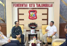Pemkot Tanjungbalai Terima 25 Lampu PJU Tenaga Surya dari Kemenhub RI