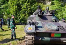 Pangdam I/BB Tinjau Uji Siap Tempur Pleton Yonkav 6 /NK