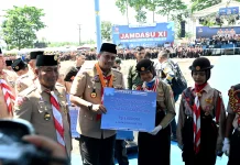 Bobby Nasution Tutup Jambore Daerah, 19 Petugas Diberangkatkan ke Jamnas
